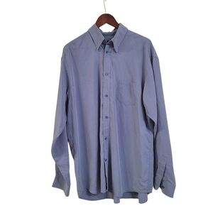 Vintage Ted Baker Button Down Long Sleeve Dress Shirt Size XL Size 5 Soft